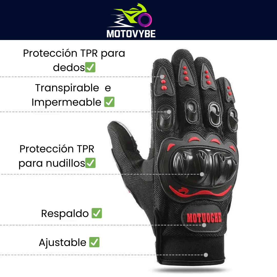 Guantes de Moto Motouche: Protección y Comodidad para Cada Aventura